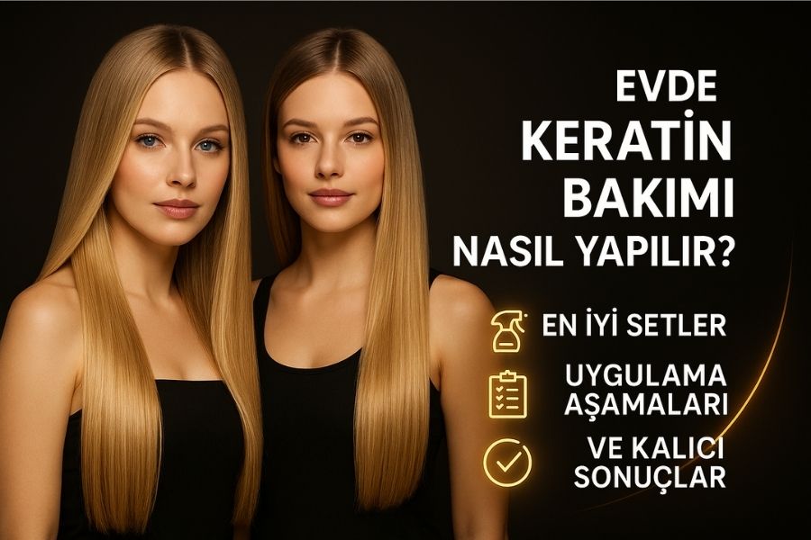 evde keratin bakımı